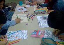 Día de Pintura para los chicos de la casa de reposo Día de Pintura para los chicos de la casa de reposo